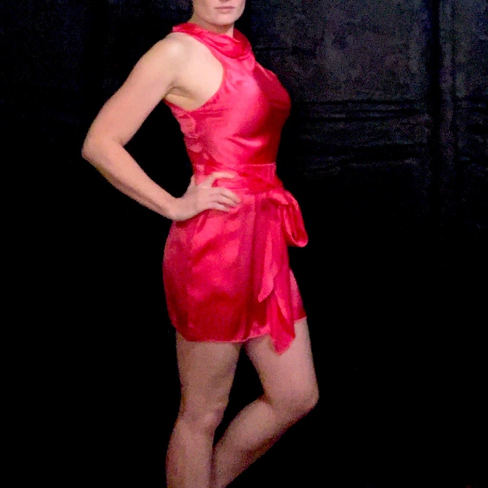 Amanda Uprichard pink dress